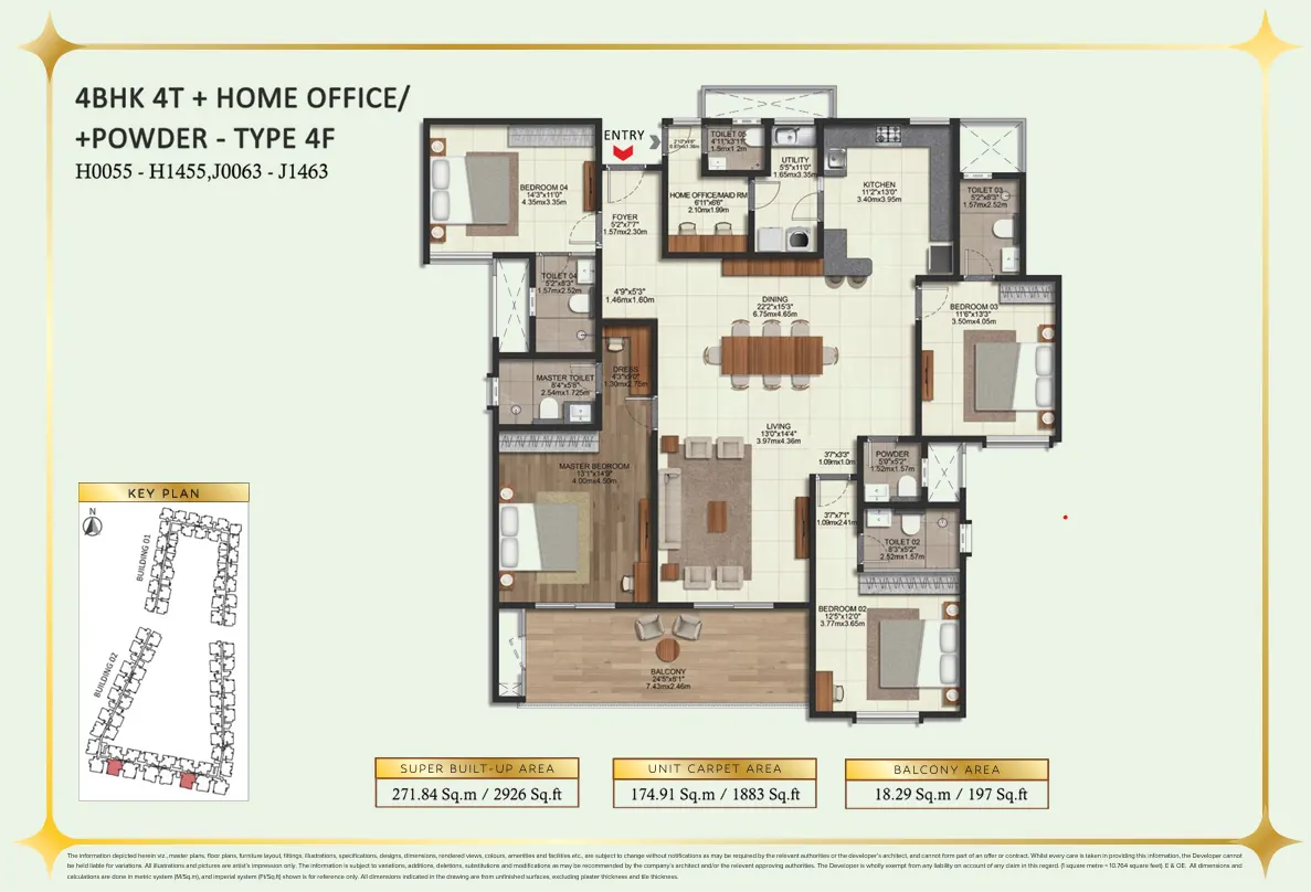 Brigade Eternia Floor Plan
